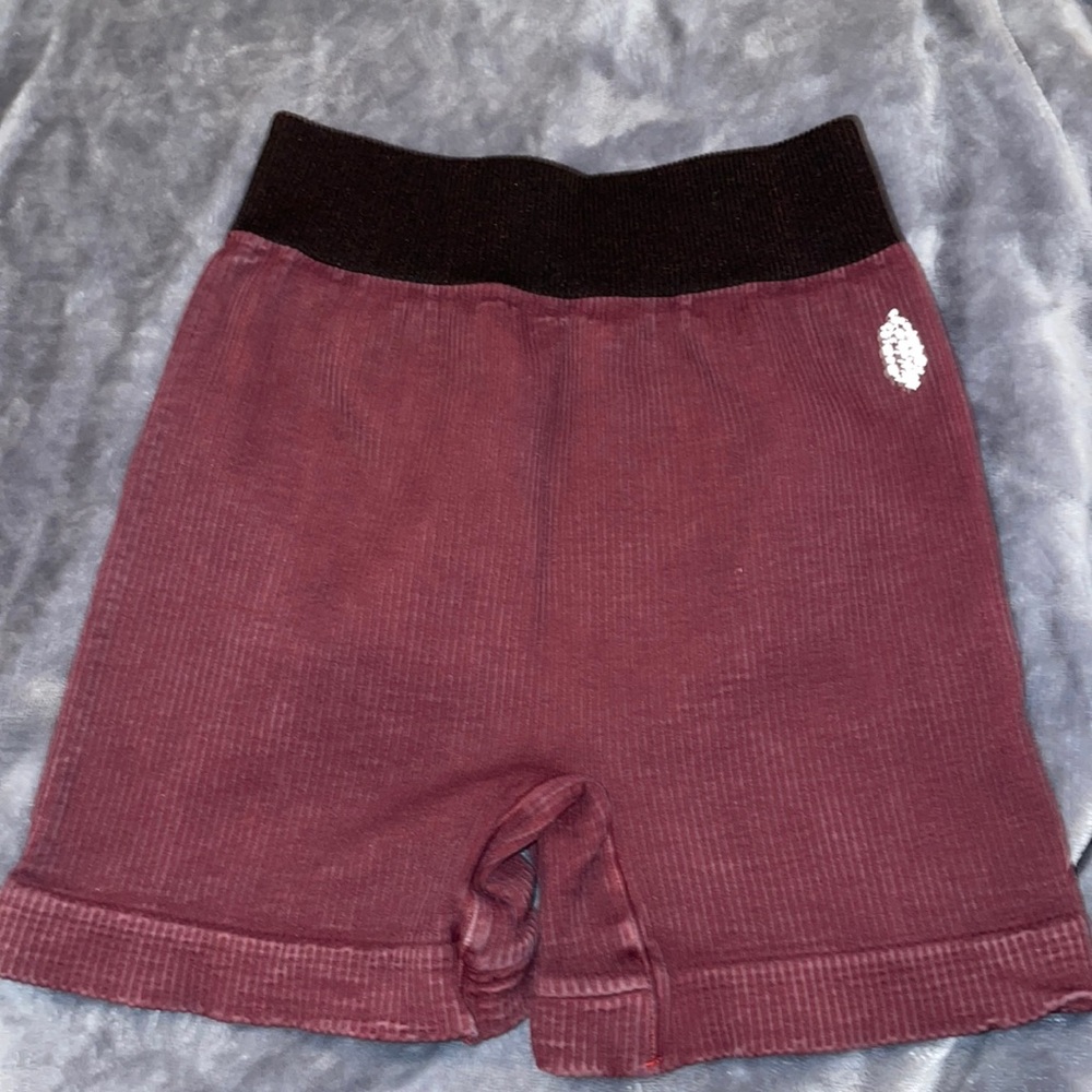 Free People movement seamless ribbed shorts size XS/S